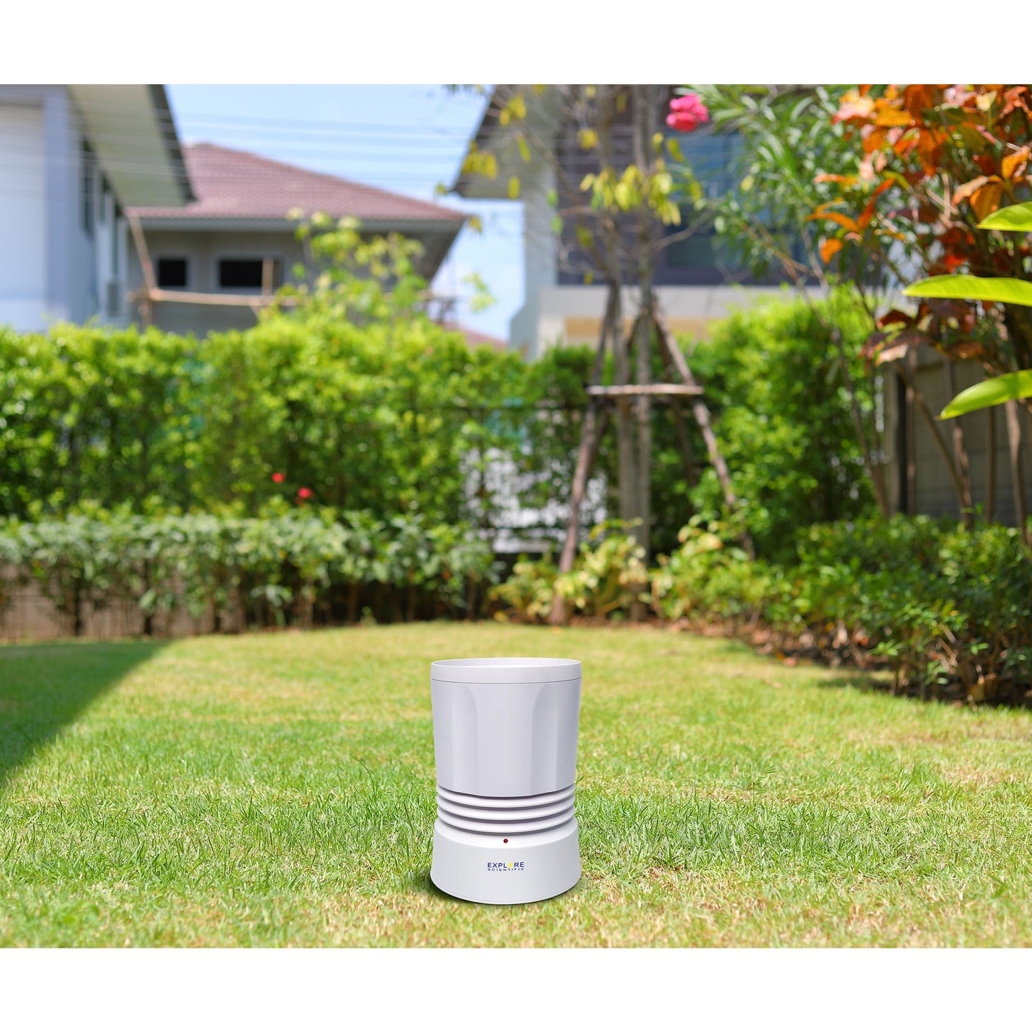 Wireless Rain Gauge with Outdoor Temperature