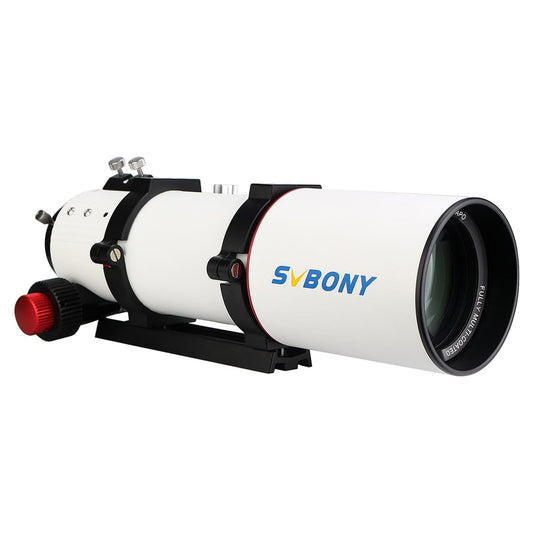SVBONY SV550 80mm triplet apochromatic refractor telescope F9381A ideal for beginner astrophotography with fully color corrected optics for sharp detailed planetary and deep sky imaging — Telescope Wolves