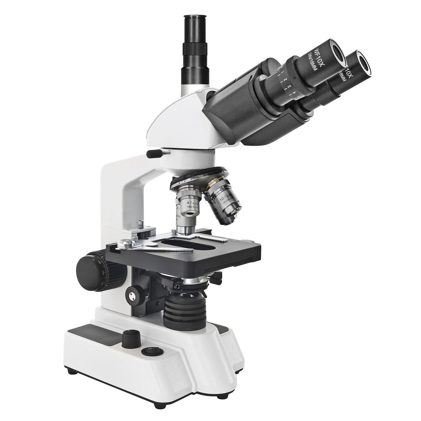 Bresser Trino Researcher II Trinocular Microscope 40x–1000x — Best-Value Trinocular Microscope with Built-In Camera Port