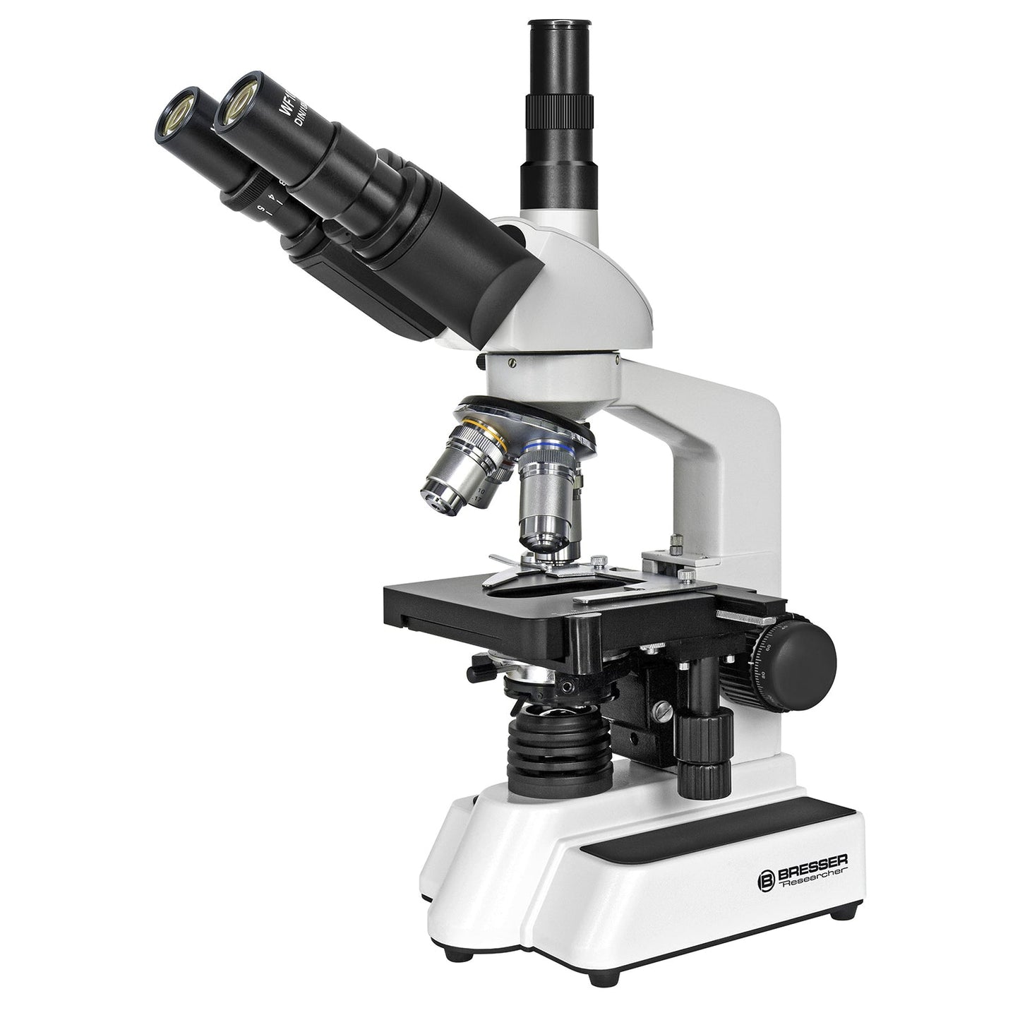 Bresser Trino Researcher II Trinocular Microscope 40x–1000x — Best-Value Trinocular Microscope with Built-In Camera Port