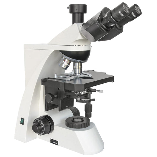 Bresser Science TRM 301 Professional Trinocular Microscope 40x–1000x — Research Microscope with Camera Port for Imaging and Documentation