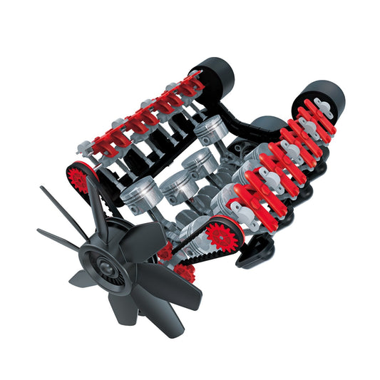 Explore Science V8 Model Engine — STEM Build-Your-Own Working Combustion Engine Kit