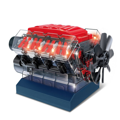 Explore Science V8 Model Engine — STEM Build-Your-Own Working Combustion Engine Kit