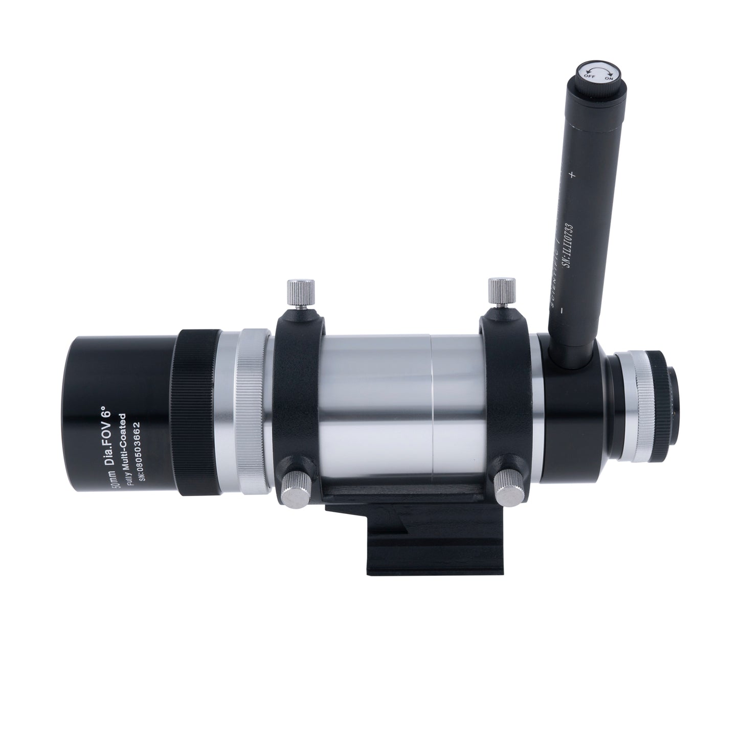 Explore Scientific 8×50 Illuminated Straight-Through Finder Scope | Telescope Wolves