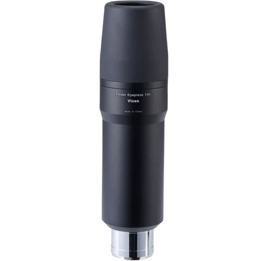 Vixen 100mm finder eyepiece ES35203 wide field low power eyepiece ideal for beginner astronomers providing a wide immersive field of view for easy and comfortable object finding star hopping and low magnification stargazing of star clusters nebulae and wide field deep sky objects through compatible telescopes — Telescope Wolves