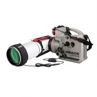 SVBONY SV192 dew heater strap 12V 560mm W9151B shown fully installed on a telescope objective lens demonstrating easy setup and effective dew and frost prevention for beginner astronomers during cold humid stargazing sessions — Telescope Wolves