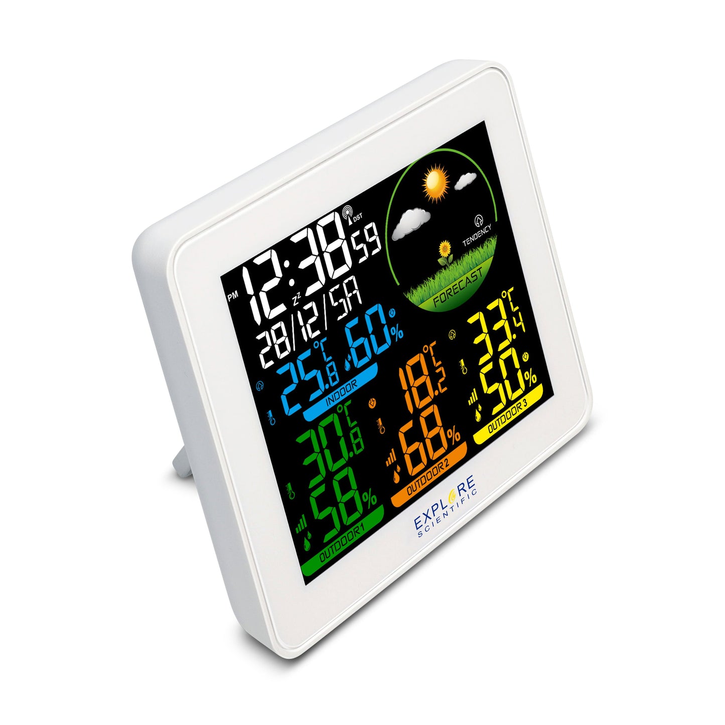 Explore Scientific Radio Weather Station with Multiple Sensors WSH4005