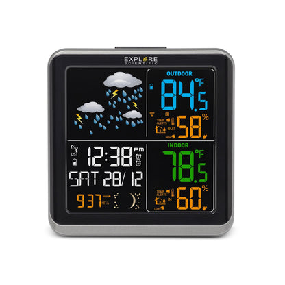 Explore Scientific Certified Pre-Owned Radio Weather Station CPO-WSH4008C