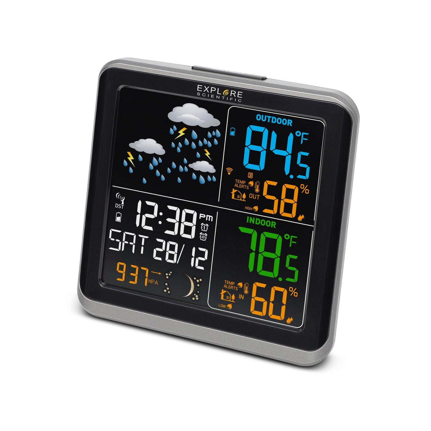 Explore Scientific Certified Pre-Owned Radio Weather Station CPO-WSH4008C