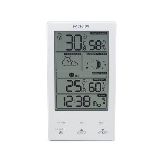 Explore Scientific Touch Key Advanced Weather Station WSH4009GYE000