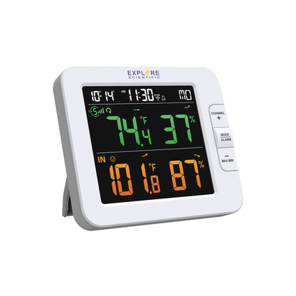 Explore Scientific Smart Multi-Channel Weather Station with Wireless Sensor WSH4102