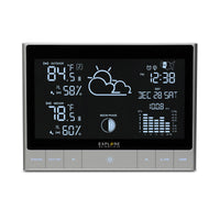 CrystalVision Advanced Weather Station with LED Touch Keys
