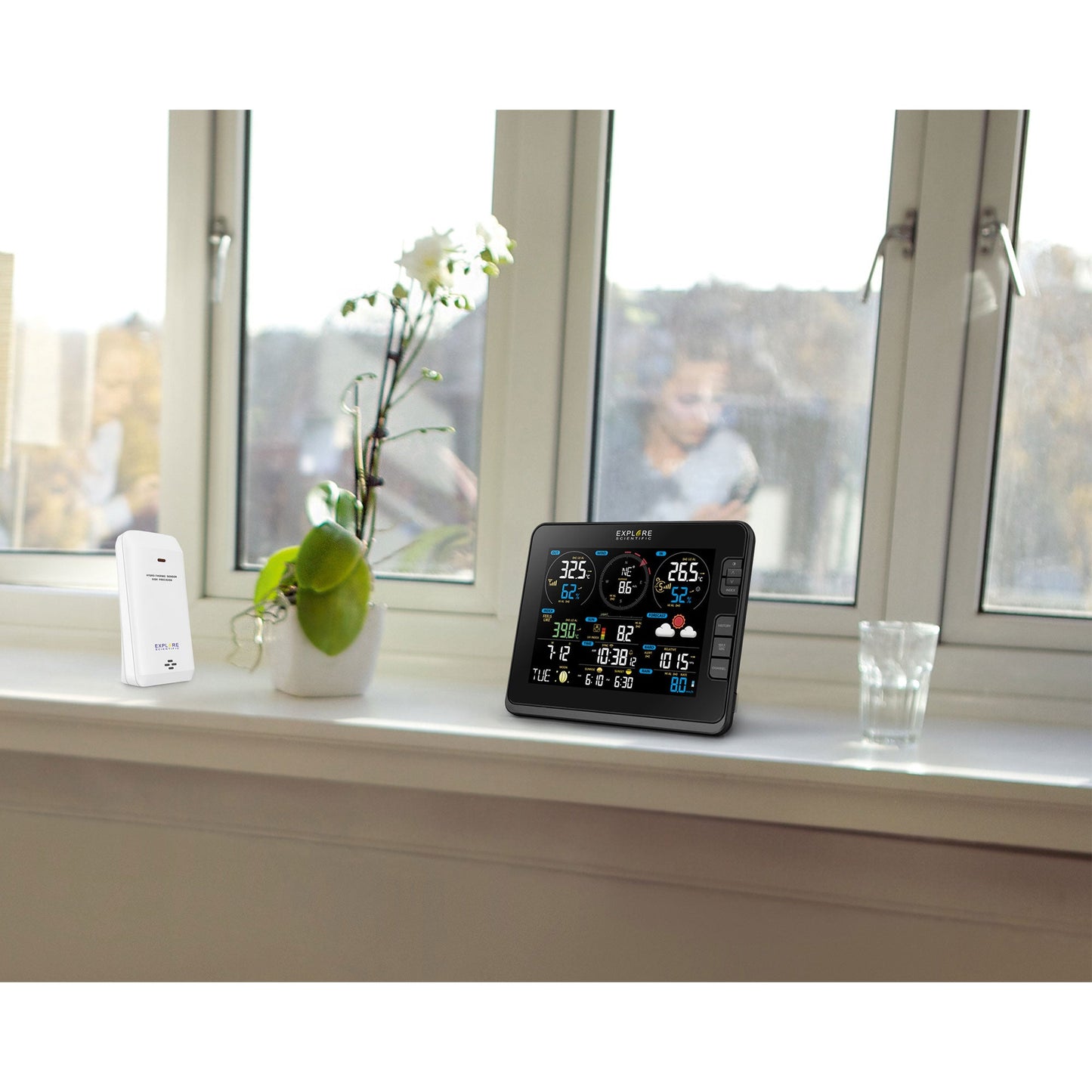 Explore Scientific 7‑in‑1 WiFi Professional Weather Station – WSX3001