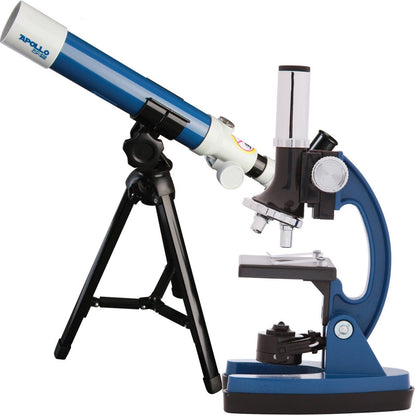 Explore One Apollo Microscope & Telescope Set 88-41101 - Kids Science Discovery Kit