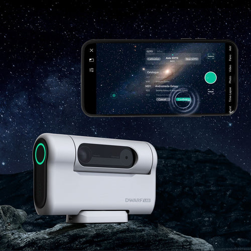 Explore Scientific DWARF II Deluxe Edition Smart Telescope with Solar Filters, UHC Filter and Two Replaceable Batteries ES-DWARFIIDEL