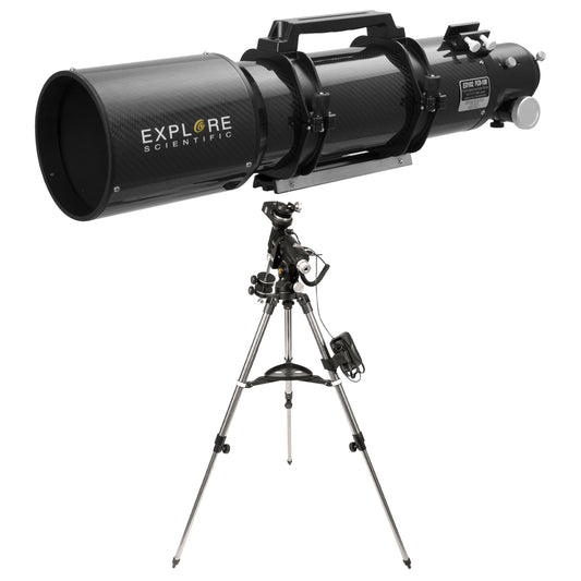 Explore Scientific FCD100 102mm carbon fibre triplet APO with iEXOS-100 PMC-Eight GoTo mount bundle