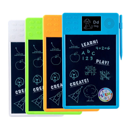 ExploreOne Interactive Fun Board — Hands-On Kids Learning Activity Board for Fine Motor Skills | Telescope Wolves
