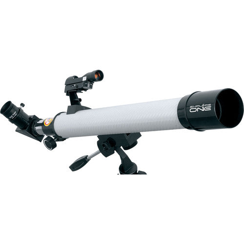 ExploreOne CF600 Carbon Fiber 50mm AZ Mount Telescope 88-10050-CF - Beginner Refractor Telescope