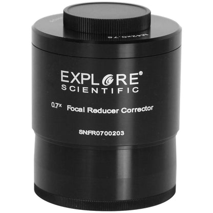 Explore Scientific 3" Field Flattener & 0.7× Focal Reducer | Telescope Wolves