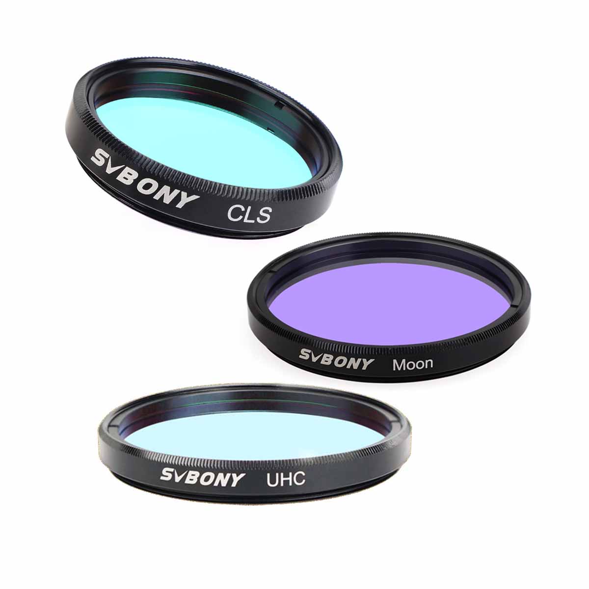 Svbony 1.25/2inch UV-IR Cut Filter, Moon UHC CLS Filters Combination