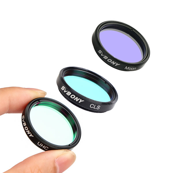 Svbony 1.25/2inch UV-IR Cut Filter, Moon UHC CLS Filters Combination