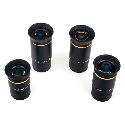 SVBONY Telescope Eyepiece Fully Mutil Coated 1.25 inches 66 Degree  6/9/15/20 mm