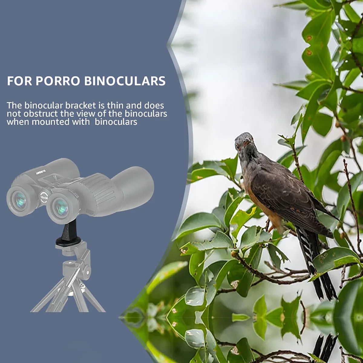 Svbony SV110 Fully Metal Binoculars Tripod Mount Adapter for Porro Binocular