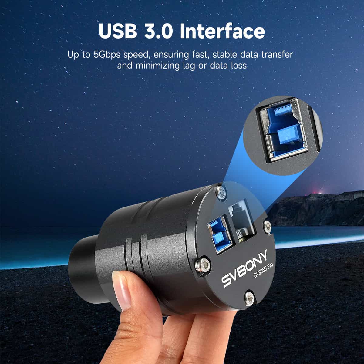 SV305C Pro Camera 2MP USB3.0 Guiding Camera