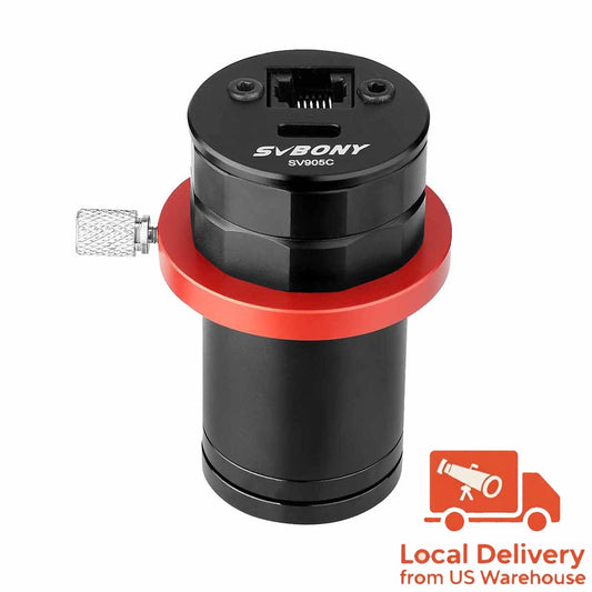 SV905C Telescope Guide Camera 1.23MP USB2.0 Type-C Interface, Standard 1.25 inches for Astronomy Guiding