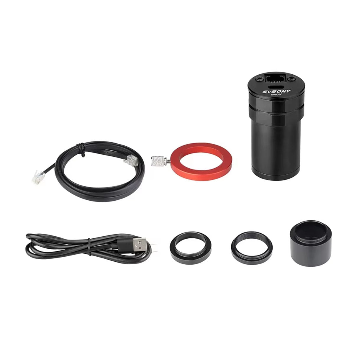 SV905C Telescope Guide Camera 1.23MP USB2.0 Type-C Interface, Standard 1.25 inches for Astronomy Guiding