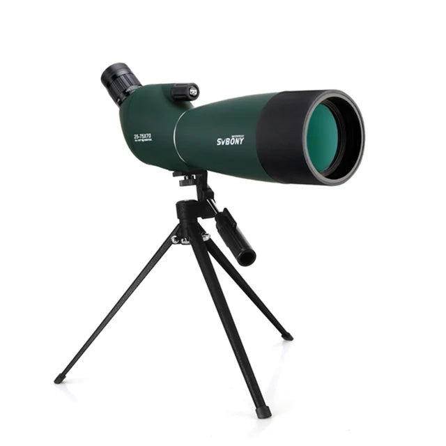SV28 Plus 25-75×70mm Spotting Scope for Birdwatching with Phone Photography