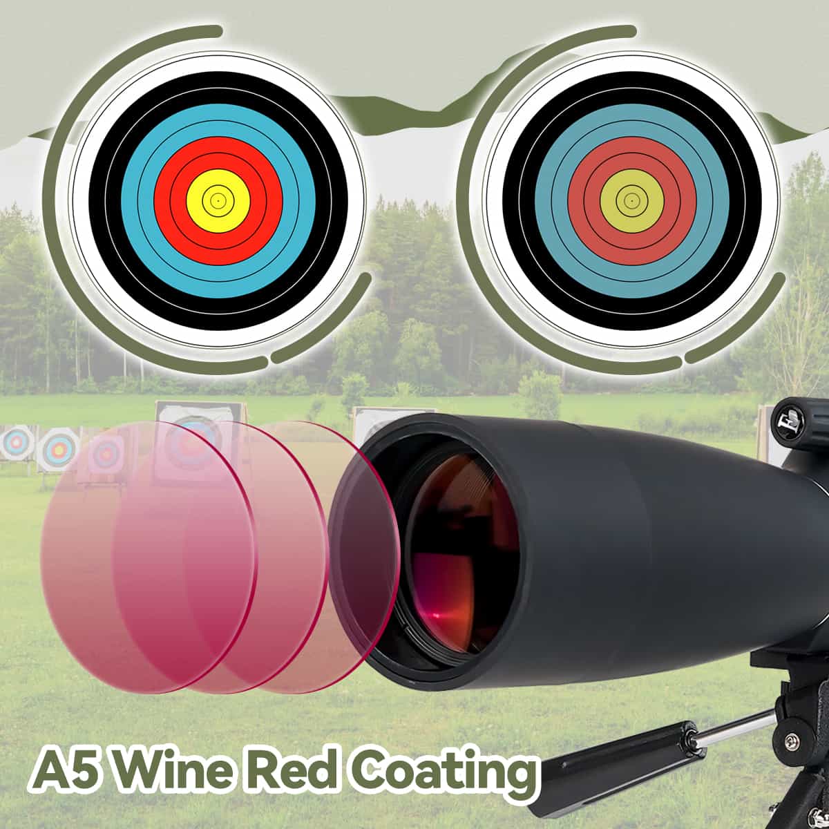 SV28 Plus 25-75x70 Spotting Scope For Phone Birding Photography