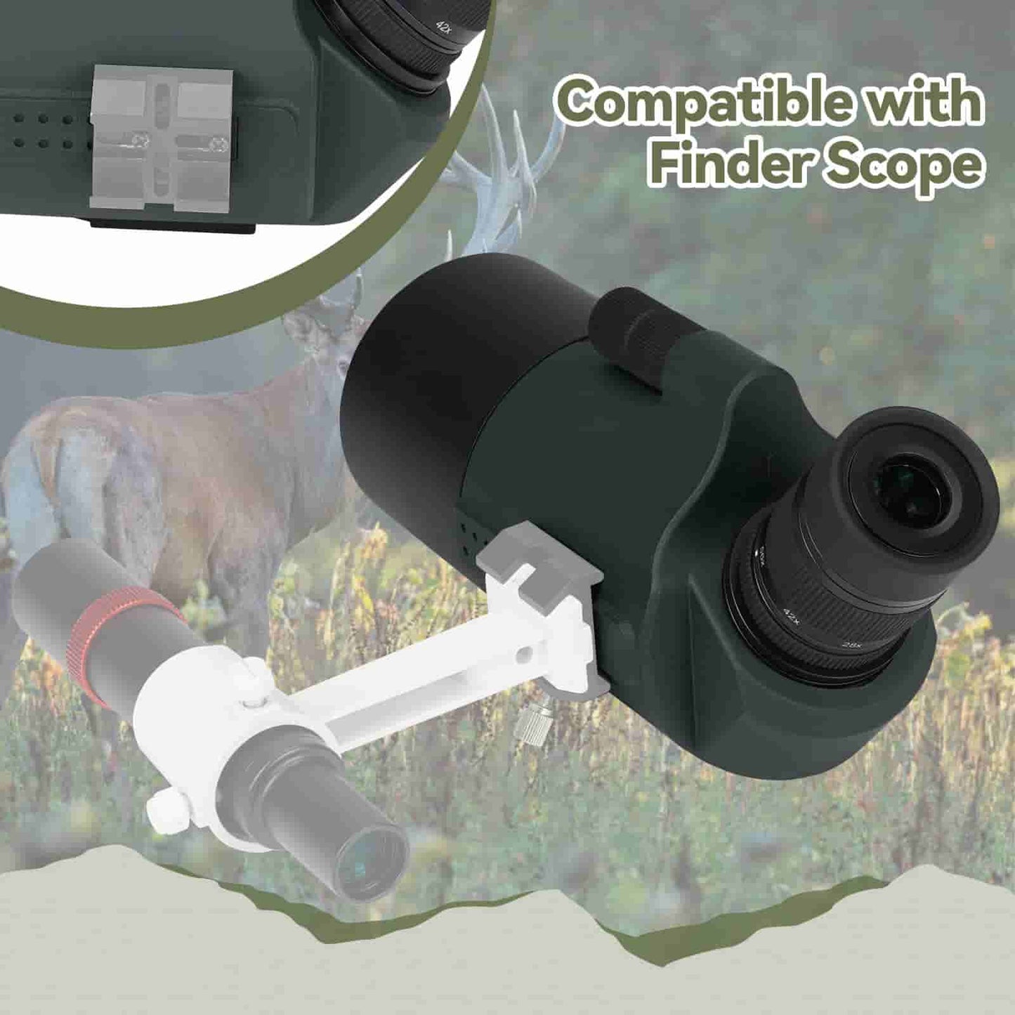 SV41 Pro 28-84x80 Mak Spotting Scope FMC Coating with Wifi Camera Birding