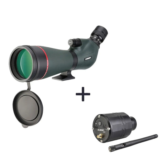 SV406P 20-60X80 ED Spotting Scope with WIFI Camera Birding Photography for Birding Festival