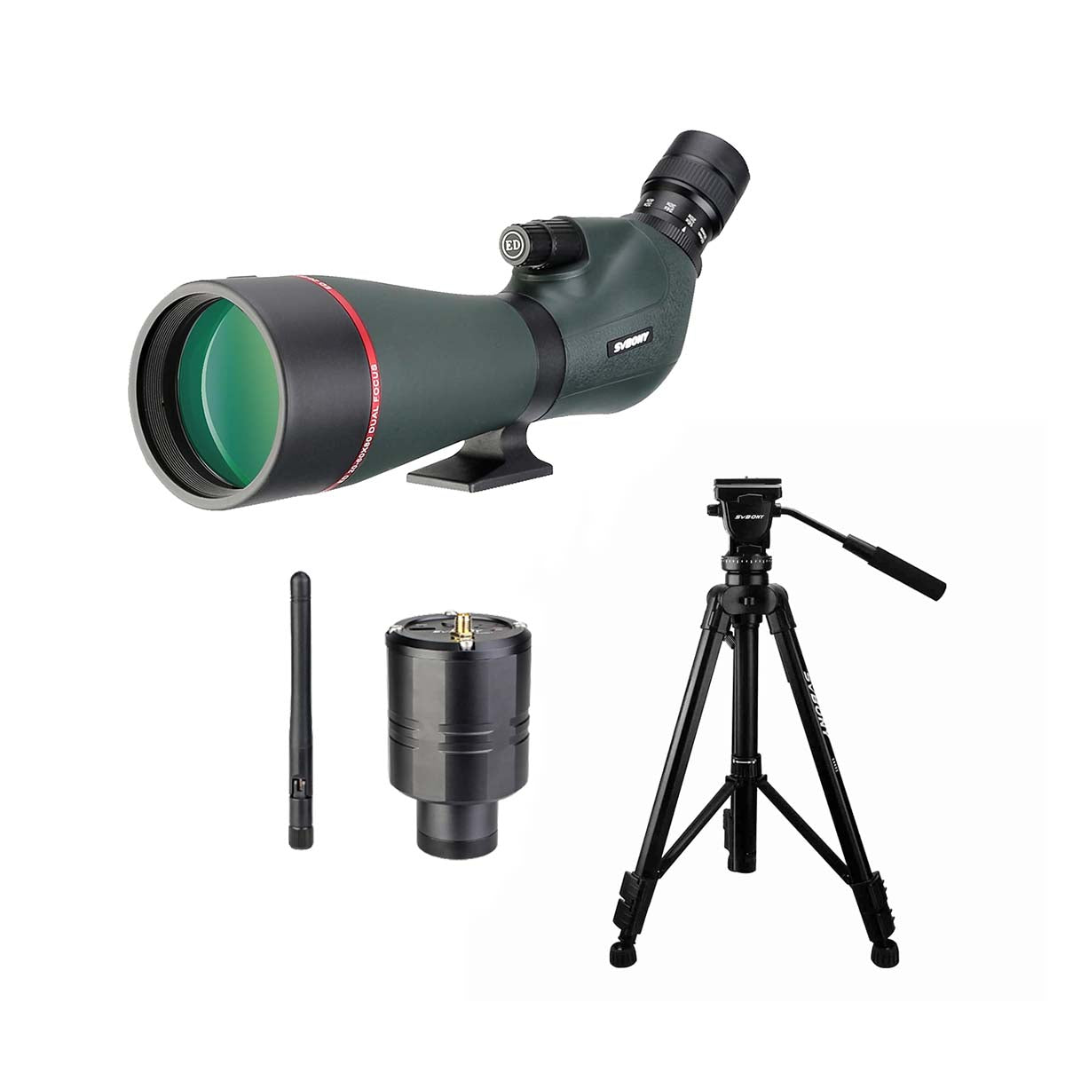 SV406P 20-60X80 ED Spotting Scope with WIFI Camera Birding Photography for Birding Festival