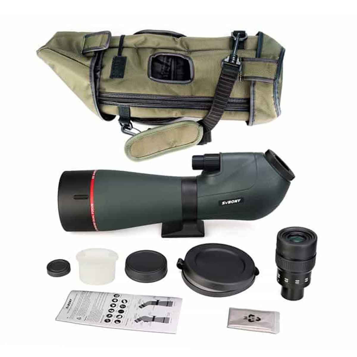 SV406P 20-60X80 ED Spotting Scope with WIFI Camera Birding Photography for Birding Festival