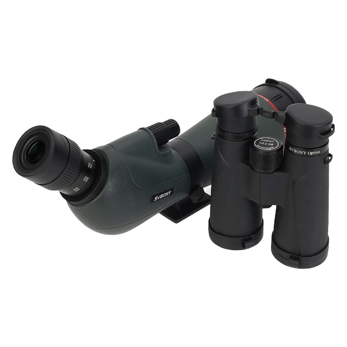 SV406P 20-60X80ED Spotting Scope - SV202 ED Binocular FMC Bak4 Prism IPX7 Waterproof for Birding Festival