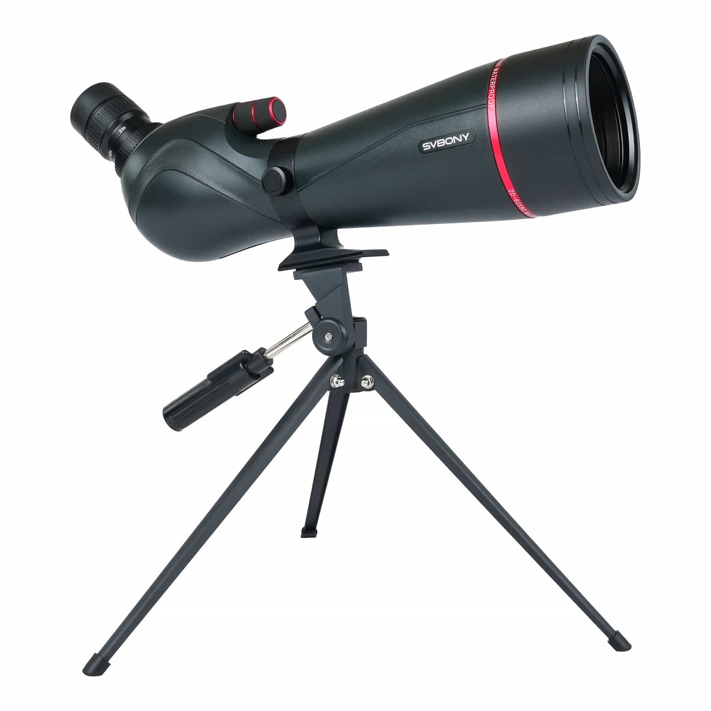 SV406 Spotting Scope HD 20-60x80 Spotting Scope FMC Dual Focus for Bird Watching Wildlife Target Shooting