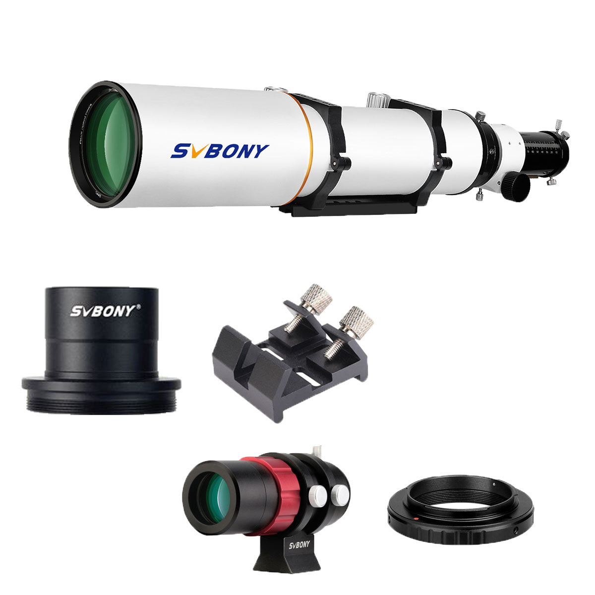 SV503 Telescope Set for Prime Focus Photography - Connected to M42 Camera Ring