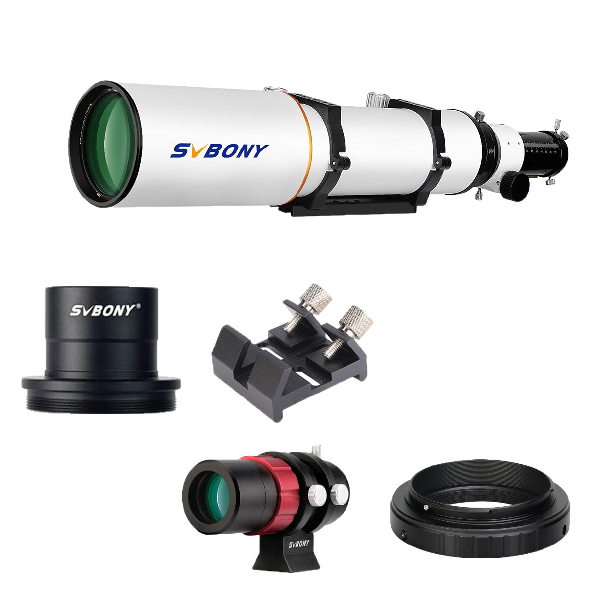 SV503 Telescope Set for Prime Focus Photography - Connected to M42 Camera Ring