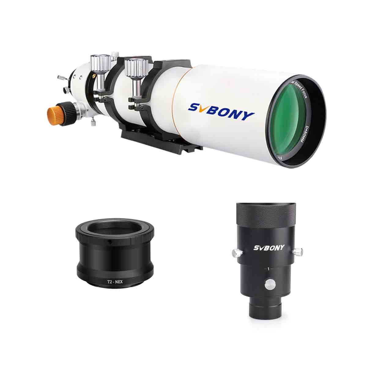 SV503 OTA Set for Eyepiece Projection Astrophotography-Connected to M42 Camera Ring