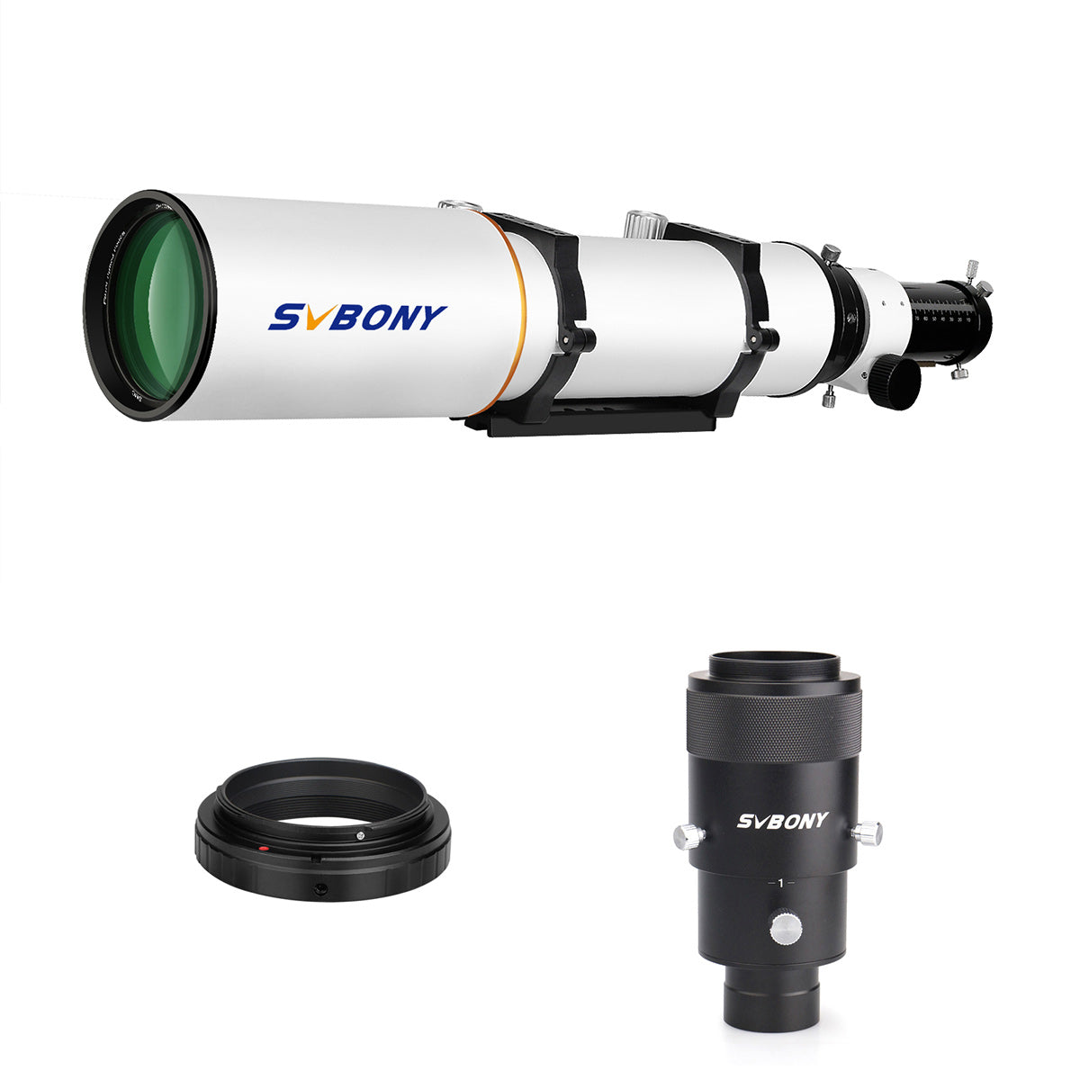 SV503 OTA Set for Eyepiece Projection Astrophotography-Connected to M42 Camera Ring