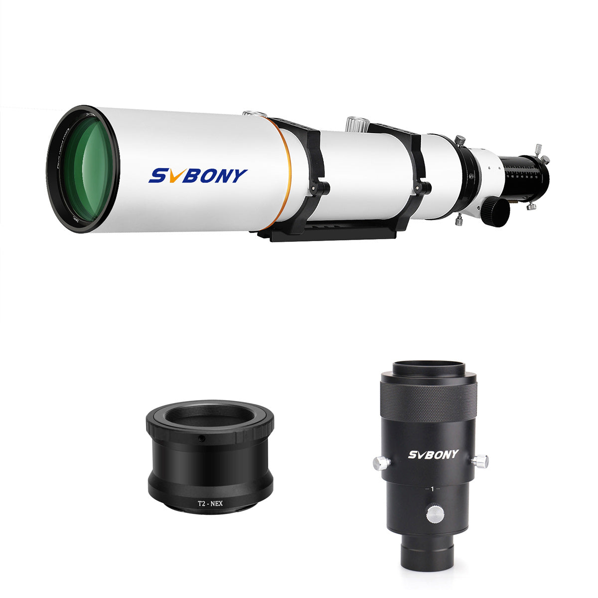 SV503 OTA Set for Eyepiece Projection Astrophotography-Connected to M42 Camera Ring