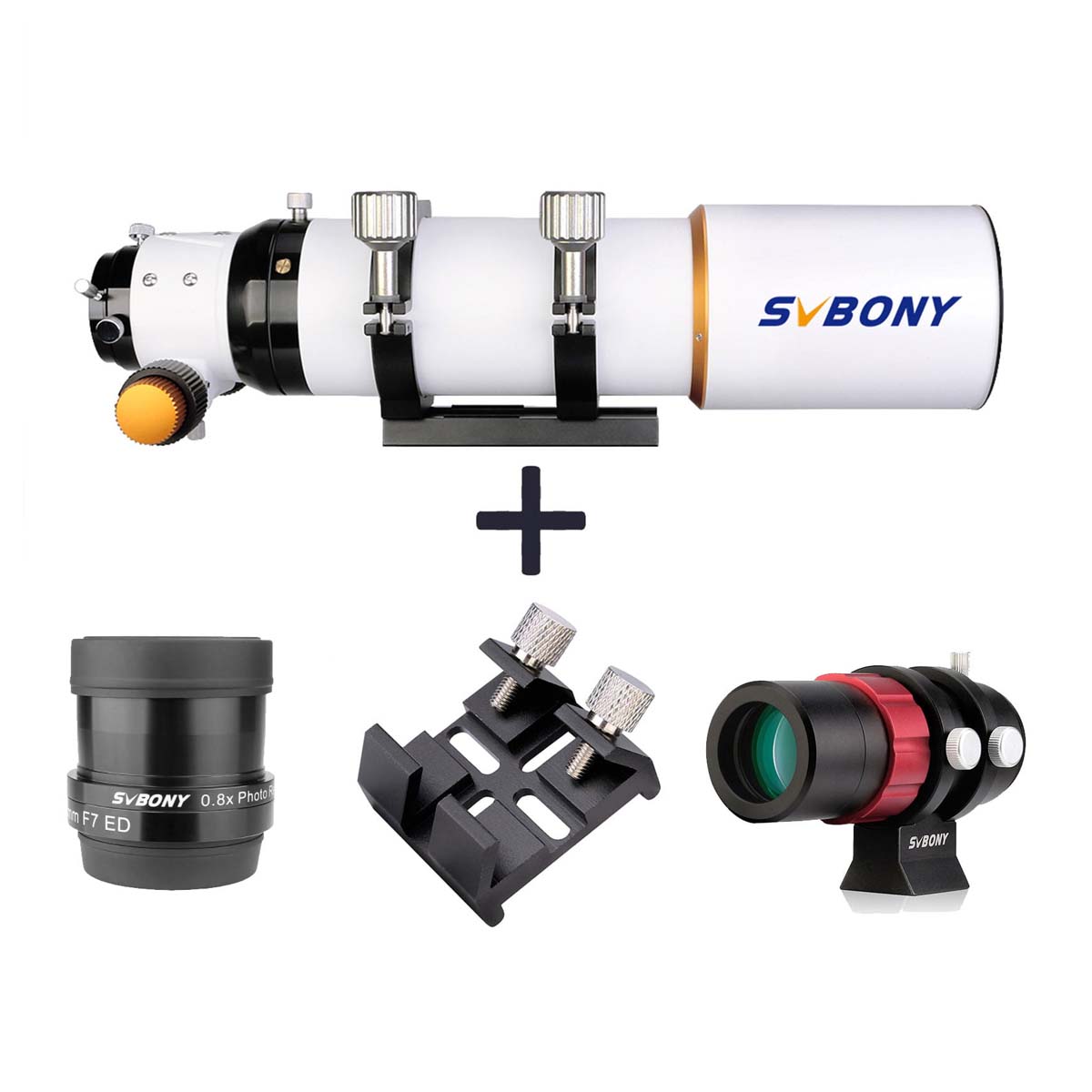 SV503 80ED Telescope - 30mm f/4 Guide Scope for Nebulae Galaxies Observation & Photography