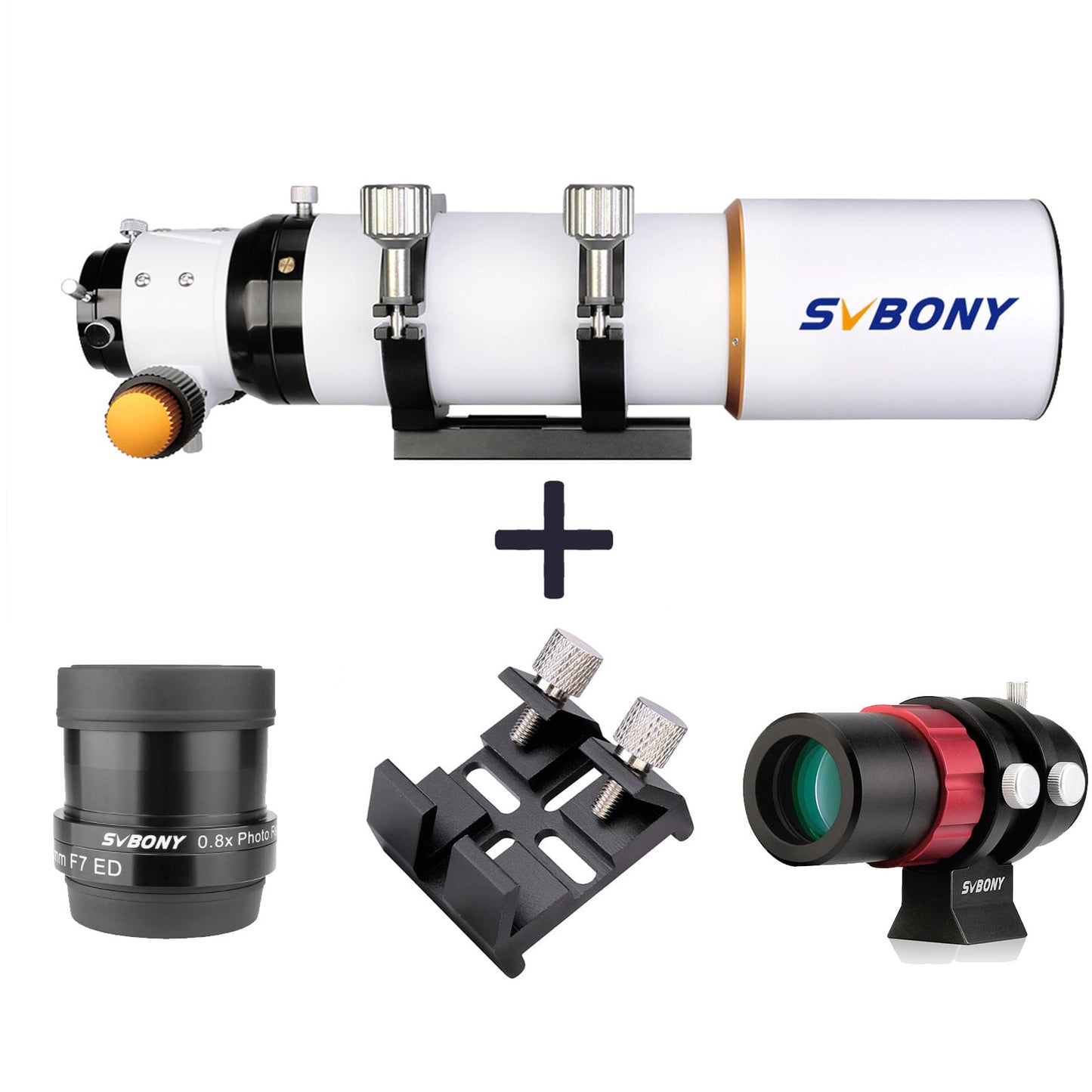 SV503 80ED Telescope - 30mm f/4 Guide Scope for Nebulae Galaxies Observation & Photography