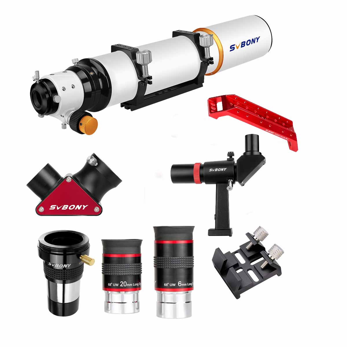 SV503 102ED f/7 Refractor Telescope Set for Astronomical Visual Observations