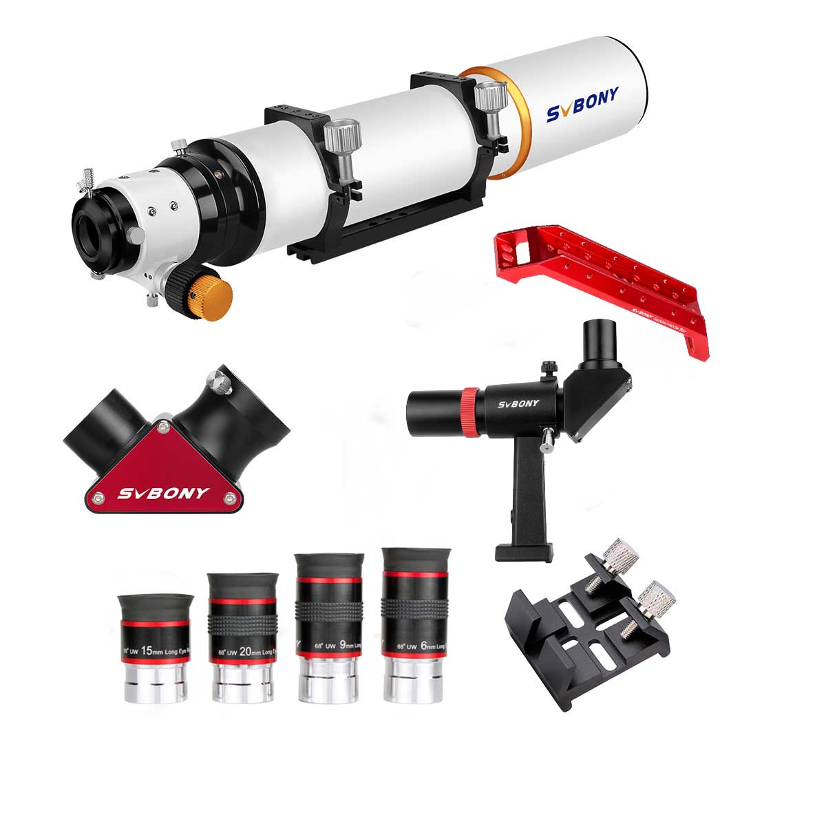 SV503 102ED f/7 Refractor Telescope Set for Astronomical Visual Observations