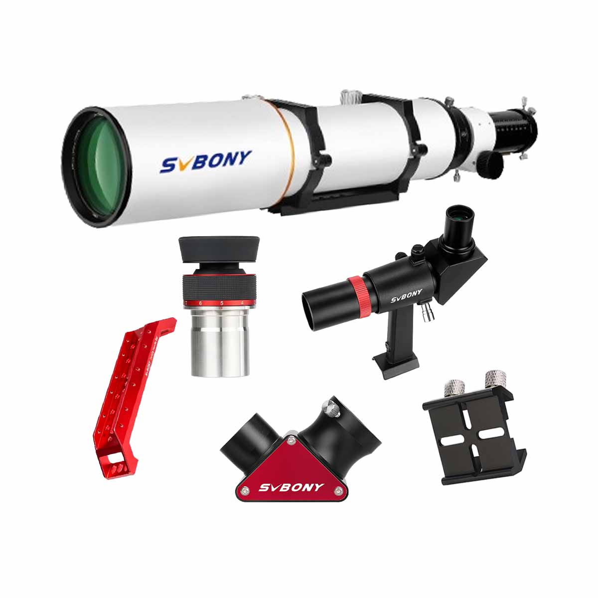 SV503 102 ED F7 Refractor Telescope Visual Set for Astronomy