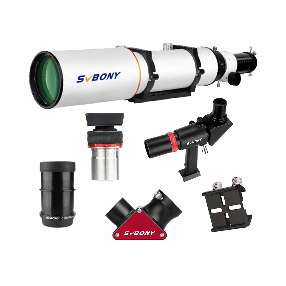 SV503 102 ED F7 Refractor Telescope Visual Set for Astronomy