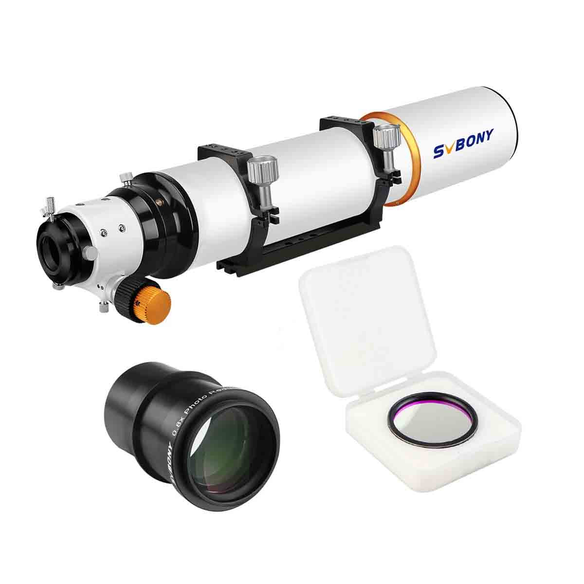 SV503 102ED Telescope - 0.8x Focal Reducer/Field Flattener Combination